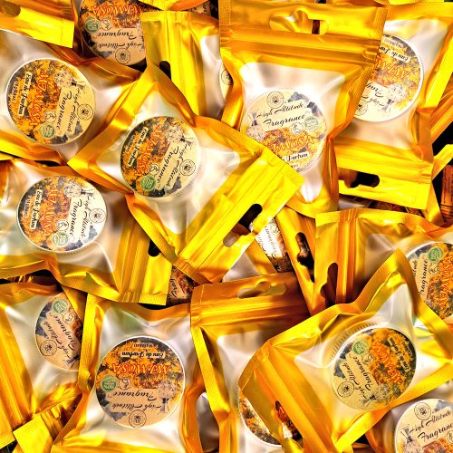 MIMOSA Perfume - Eau de Parfum - Solid Balm - Aromatherapy Essential Oils (Mimosa, Sweet Cassie, Neroli, Ylang, Narcissus, Tuberose) Natural Fragrance