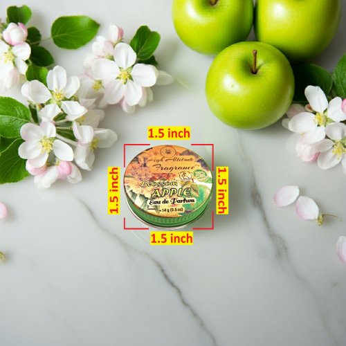 APPLE BLOSSOM Perfume - Eau de Parfum - Solid Balm - Aromatherapy Essential Oils (Pyrus malus, Lily, Jasmine, Rose, Cassie, Gardenia, Freesia, Almond) - Natural Fragrance