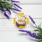 KASHMIR LAVENDER Perfume - Eau de Parfum - Solid Balm - Aromatherapy Essential Oils (Kashmir Lavandula Angustifolia, Hyacinth, Violets, Heliotrope, Labdanum) Natural Fragrance
