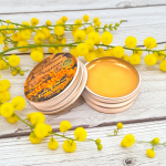 MIMOSA Perfume - Eau de Parfum - Solid Balm - Aromatherapy Essential Oils (Mimosa, Sweet Cassie, Neroli, Ylang, Narcissus, Tuberose) Natural Fragrance