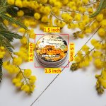 MIMOSA Perfume - Eau de Parfum - Solid Balm - Aromatherapy Essential Oils (Mimosa, Sweet Cassie, Neroli, Ylang, Narcissus, Tuberose) Natural Fragrance