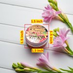 PINK TUBEROSE Perfume - Eau de Parfum - Solid Balm - Aromatherapy Essential Oils (Polianthes Tuberosa, Honeysuckle, Rose, Frangipani, Jasmine, Mandarin, Lily, Green Tea) Natural Fragrance