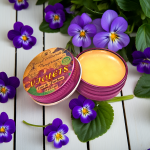 VIOLETS Perfume - Eau de Parfum - Solid Balm (Viola Odorata, Orris, Lavender, Heliotrope, Hyacinth, Vanilla) - Natural Fragrance - Wedding Party Travel Seminar Guest Favors Gifts