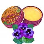 VIOLETS Perfume - Eau de Parfum - Solid Balm (Viola Odorata, Orris, Lavender, Heliotrope, Hyacinth, Vanilla) - Natural Fragrance - Wedding Party Travel Seminar Guest Favors Gifts