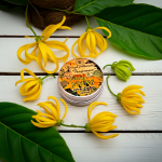 YLANG-YLANG Perfume - Eau de Parfum - Solid Balm - Aromatherapy Essential Oils (Cananga odorata, Tangerine, Jasmine, Hyacinth, Neroli, Linden, Lemon) Natural Fragrance