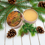 BLACK FOREST Cologne - Eau de Cologne - Solid Balm - Aromatherapy Essential Oils (Black Spruce, Pine, Cypress, Cedar Wood &amp; Leaf, Juniper) - Natural Fragrance