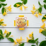 HONEYSUCKLE Perfume - Eau de Parfum - Solid Balm - Aromatherapy Essential Oils (Lonicera Caprifolium, Labdanum, Jasmine, Tangerine, Vanilla, Honey) - Natural Fragrance