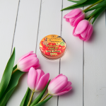 TRIUMPH TULIP Perfume - Eau de Parfum - Solid Balm - Aromatherapy Essential Oils (Tulipa Gesneriana, Lily, Rose, Tuberose, Hyacinth, Honeysuckle) - Natural Fragrance