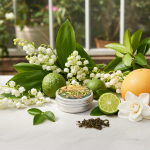 VERDANT BELL Muguet Solid Perfume with Lily of the Valley, Grapefruit, Green Tea, Bergamot, Gardenia