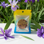 ROYAL IRIS Solid Perfume Balm – Iris Florentina, Violet, Rose &amp; Tropical Fruit | Powdery Floral Natural Fragrance